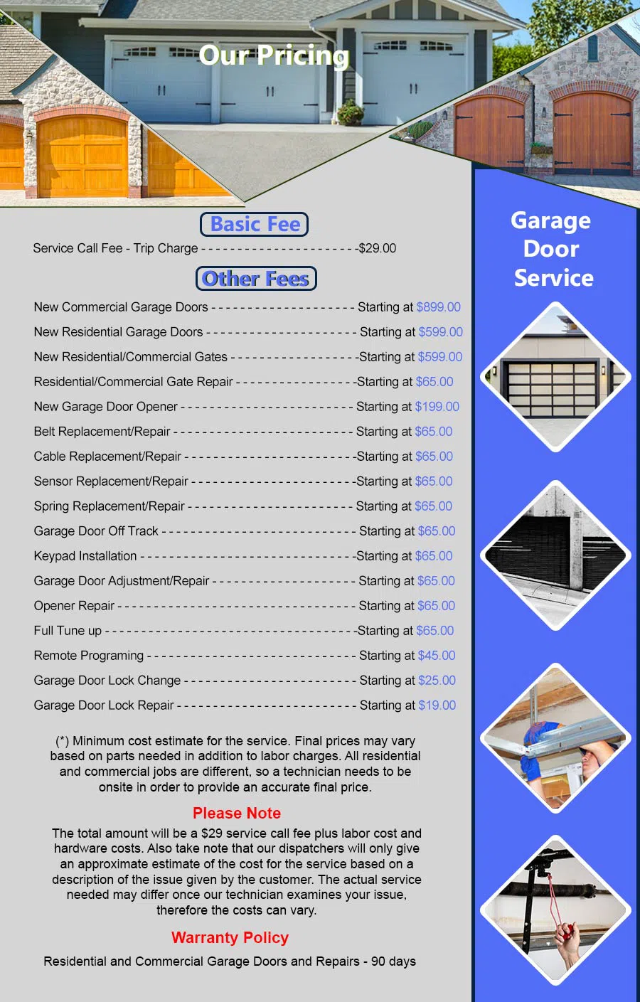 Metro Garage Door Repair Service Macedonia, OH 440-423-5062